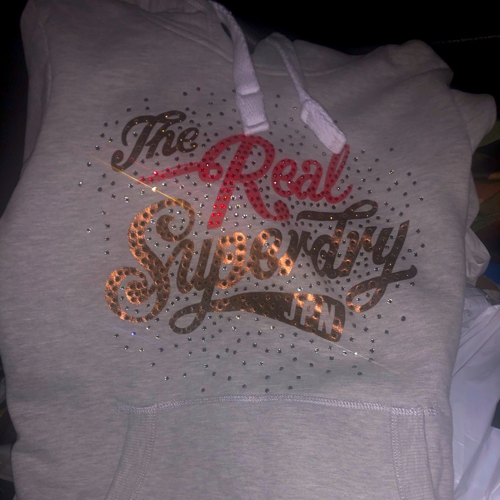 Superdry grey sweatshirt